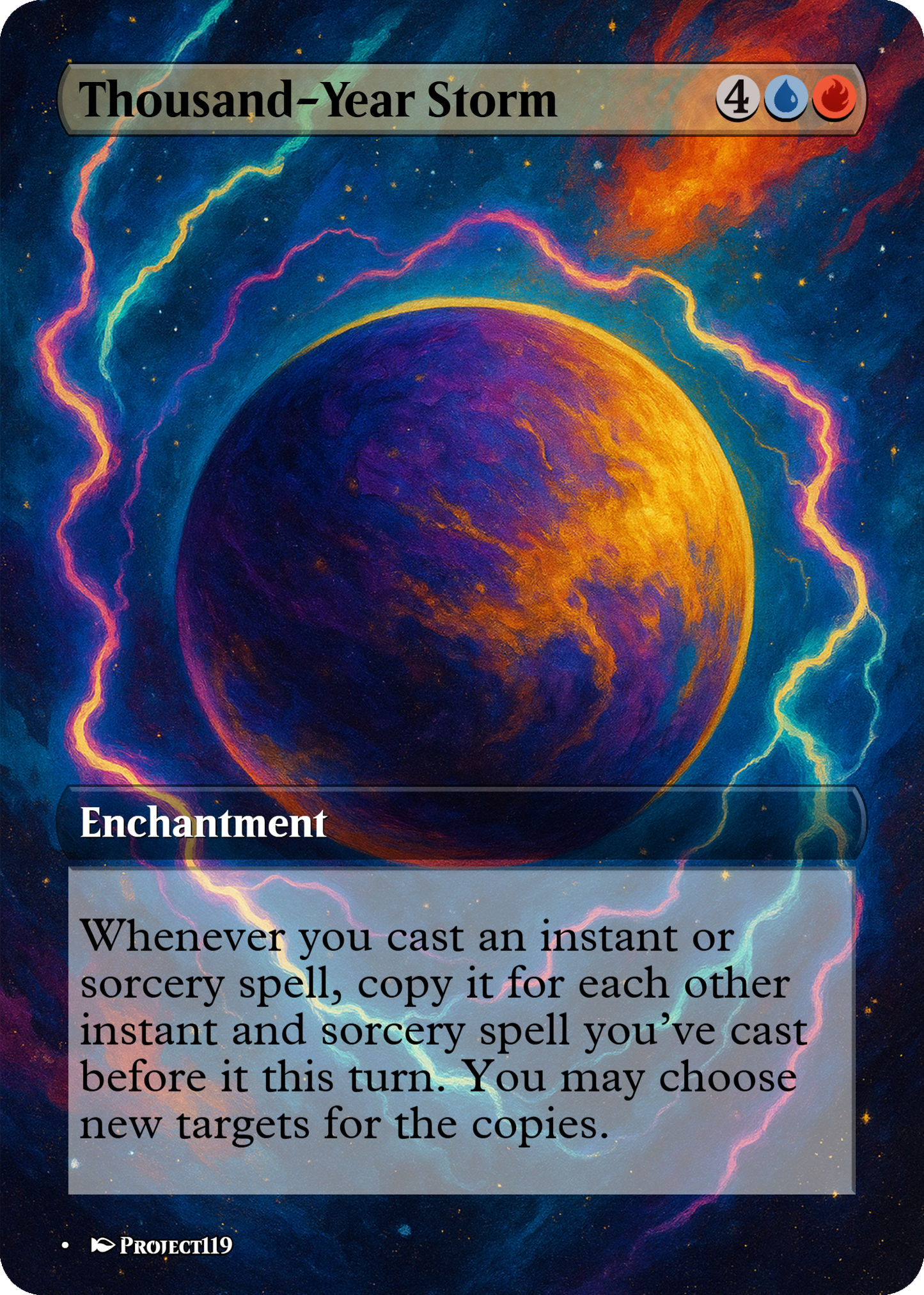 Thousand-Year Storm - Magic the Gathering Proxy Card