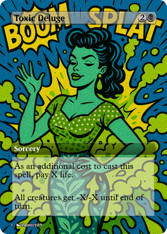 Toxic Deluge - Magic the Gathering Proxy Card