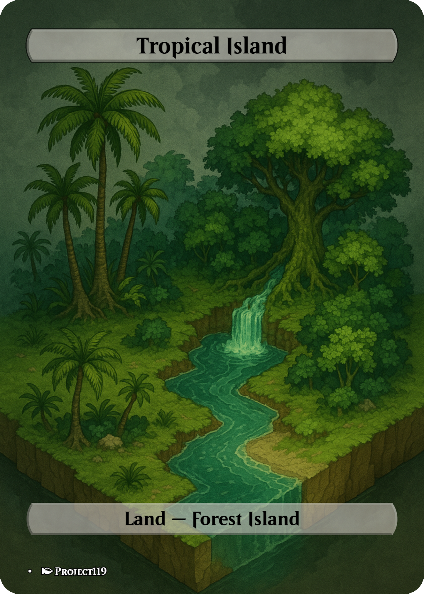 Isometric Art Inspired 10 Dual Land Bundle - Magic the Gathering Proxy