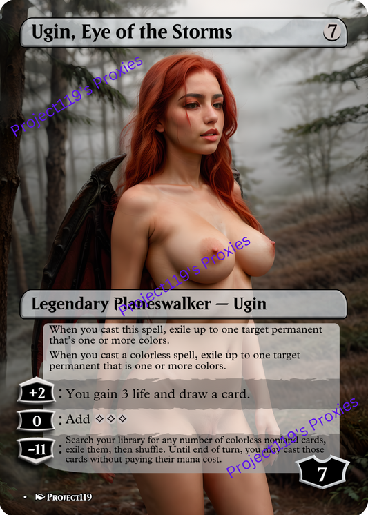 Ugin, Eye of the Storm - Magic the Gathering Mature Proxy Card