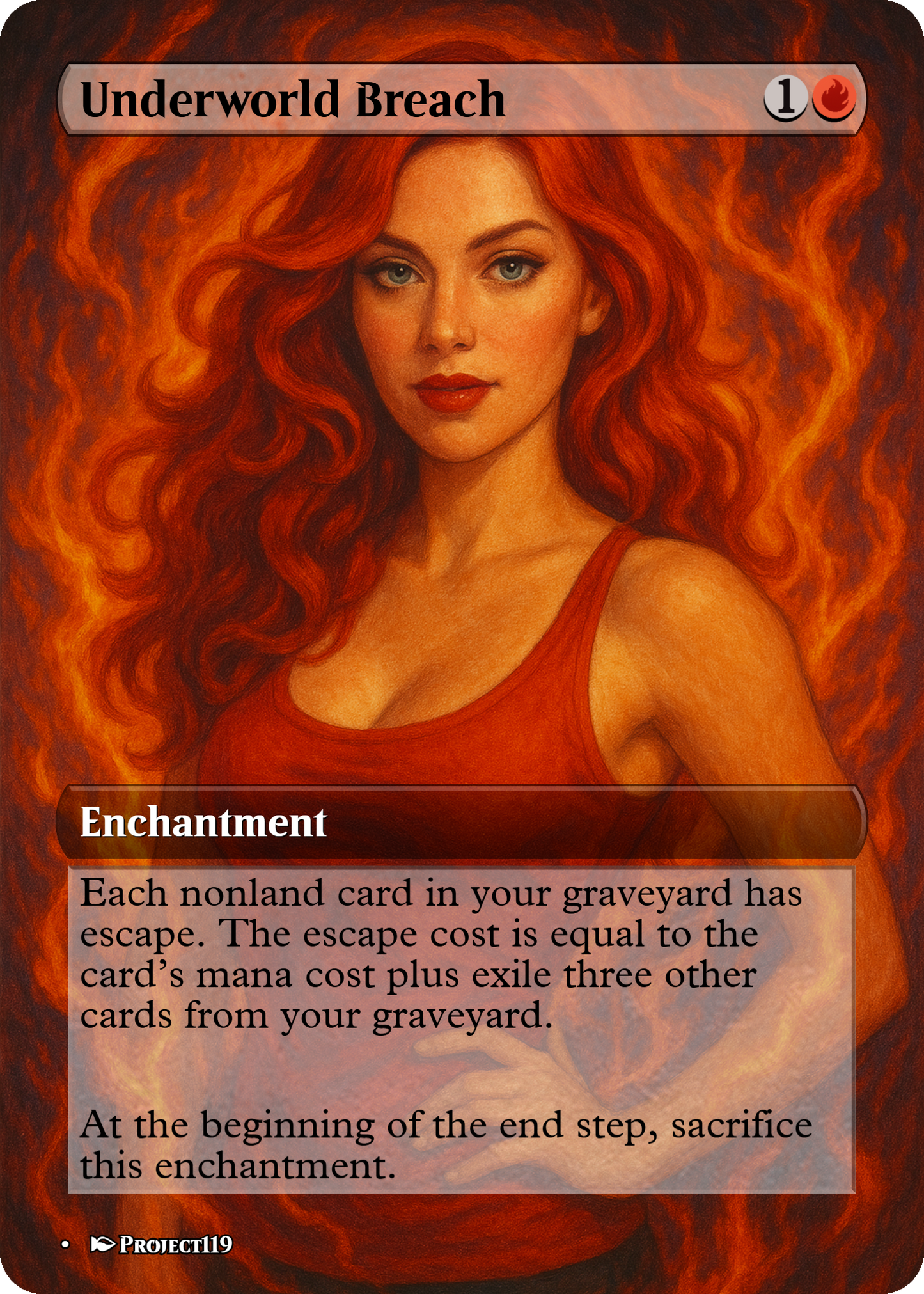 Underworld Breach - Digital Pin Up Magic the Gathering Proxy Card