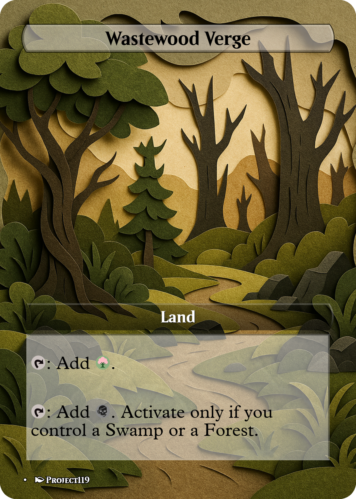 Papercraft Inspired 18 Land Abzan Commander Starter Bundle - Magic the Gathering Proxy Cards