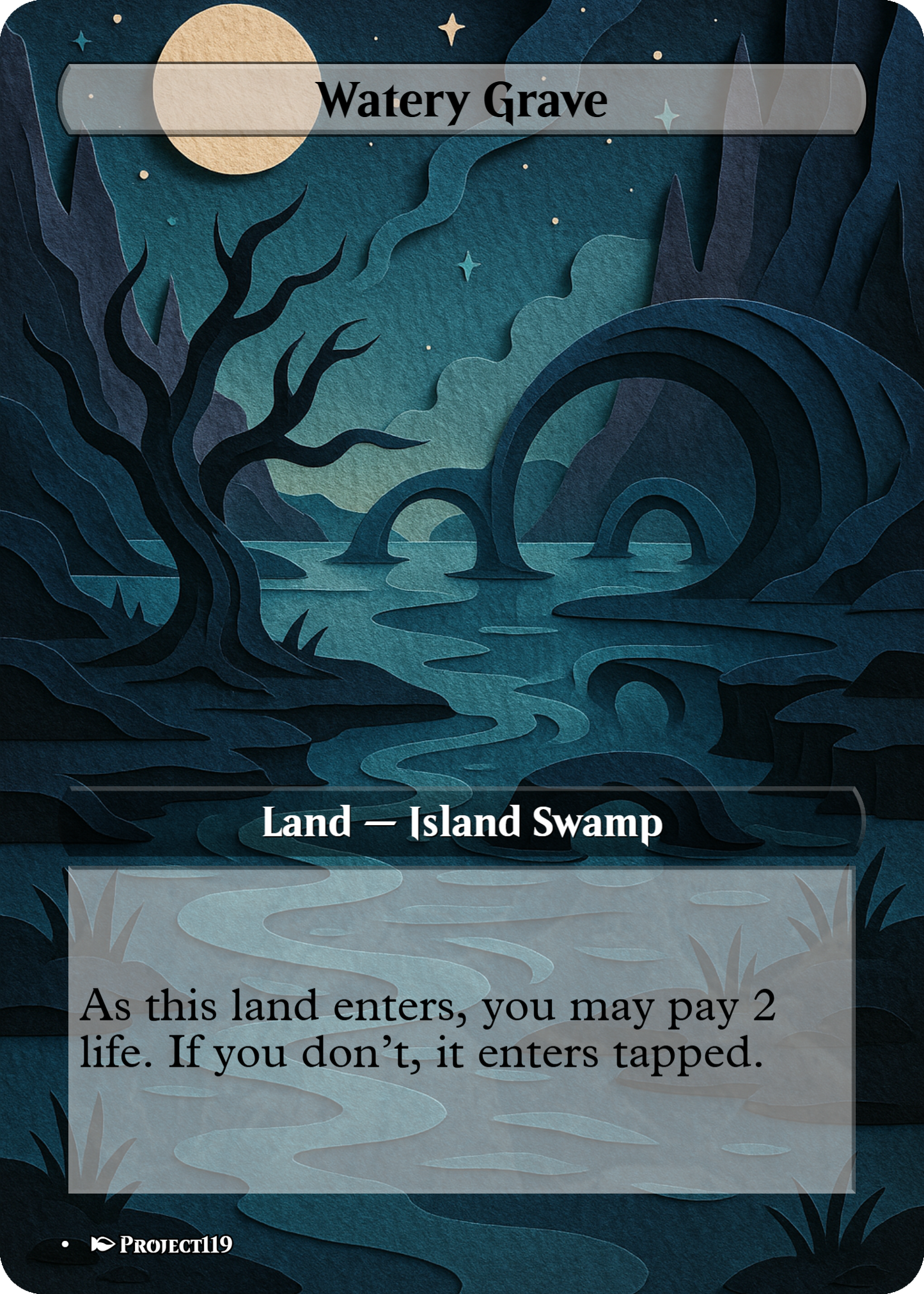 Papercraft Inspired 10 Shock Land Bundle - Magic the Gathering Proxy