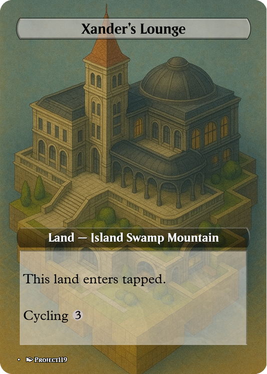 Isometric Art Inspired 18 Land Grixis Commander Starter Bundle - Magic the Gathering Proxy Cards