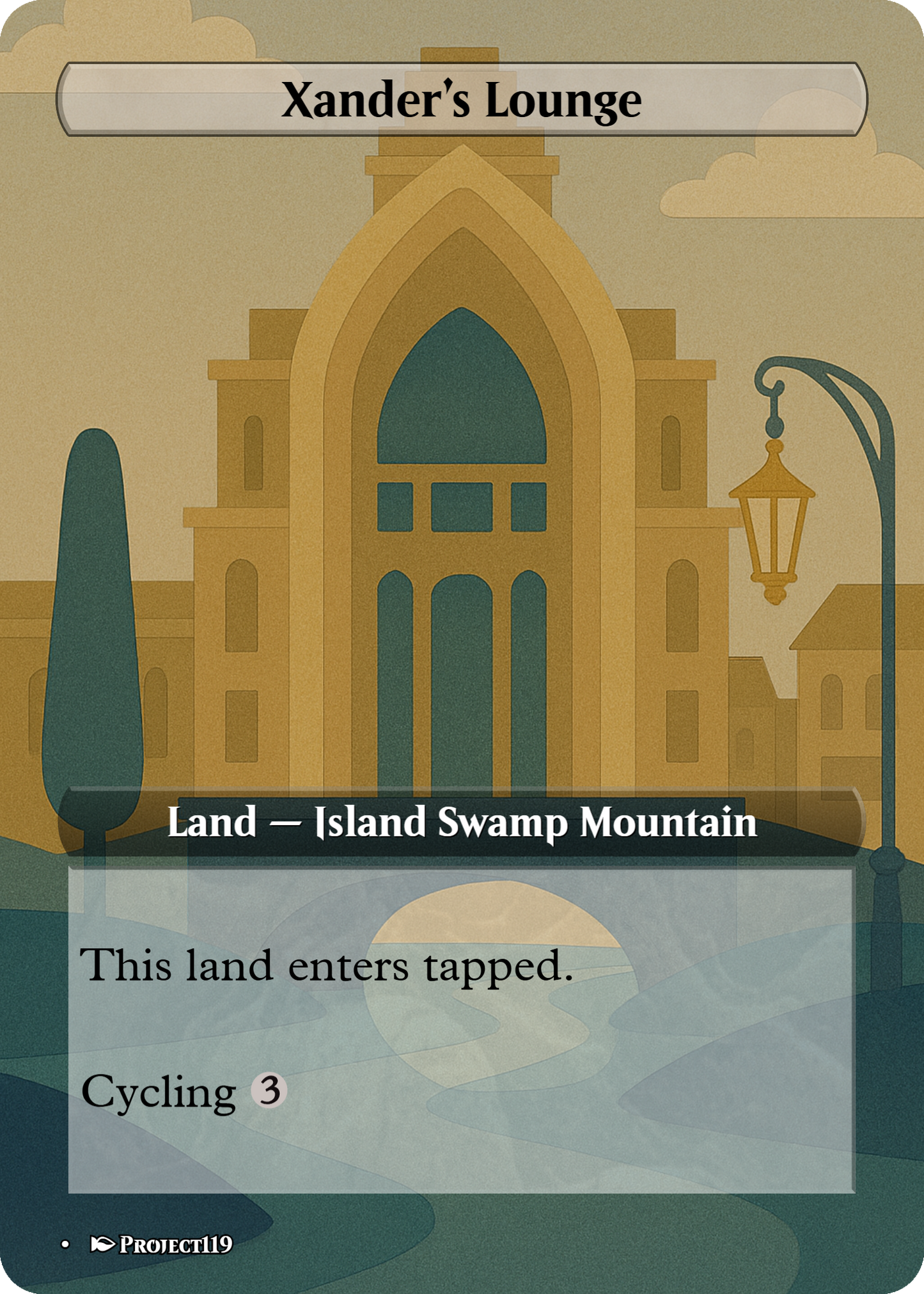 Papercraft Inspired 10 Triomes Land Bundle - Magic the Gathering Proxy