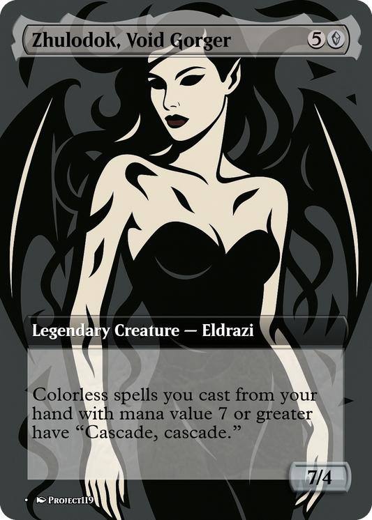 Zhulodok, Void Gorger - Nagel Inspired Magic the Gathering Proxy Card